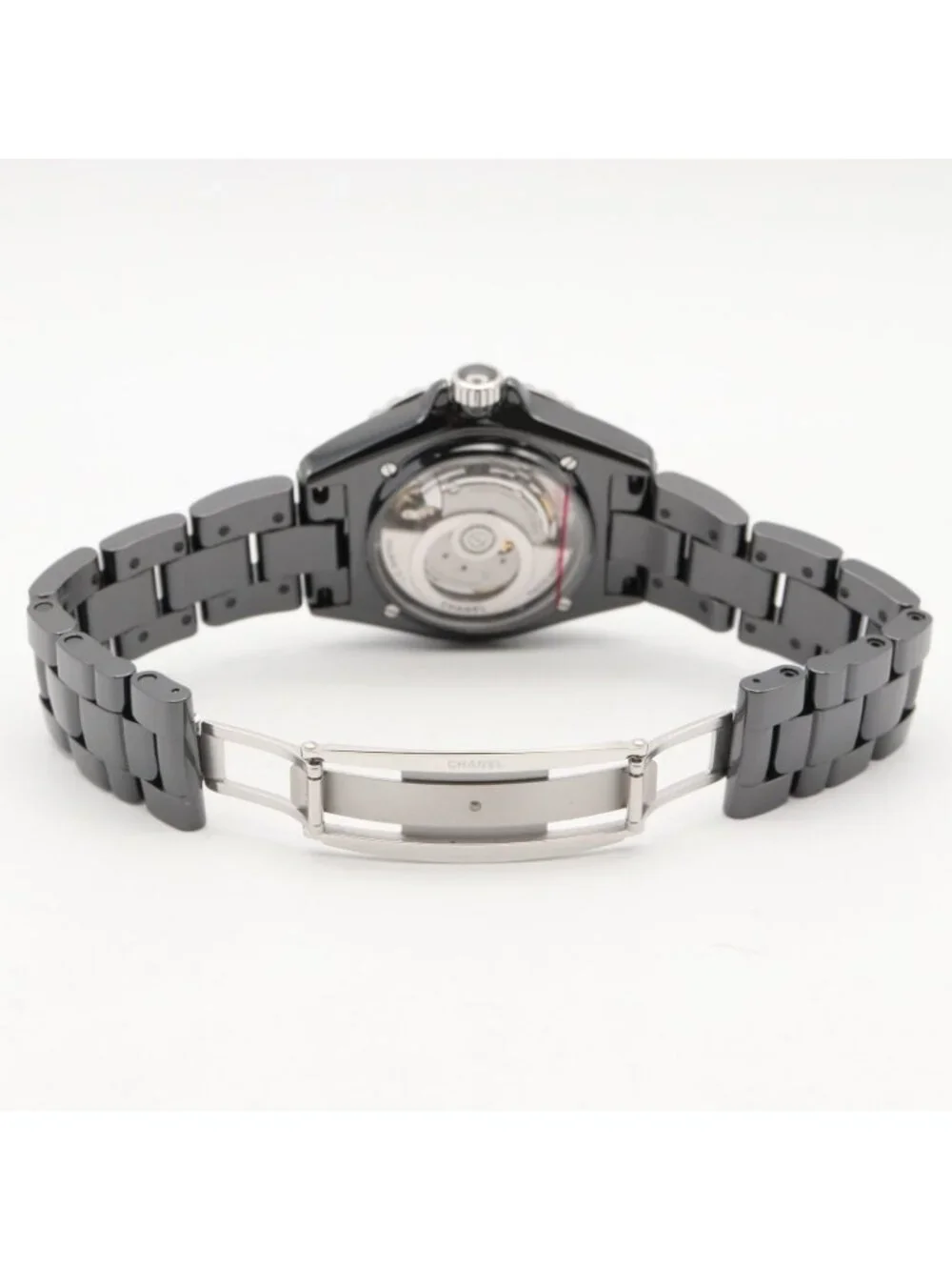 Chanel Watch Diamond Black Ceramic